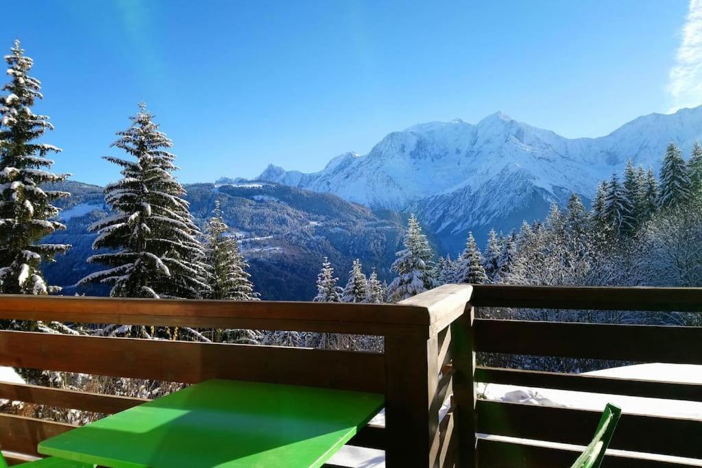 Studio Bettex 4P- Vue Mont-Blanc Сен-Жерве-Ле-Бэн Экстерьер фото